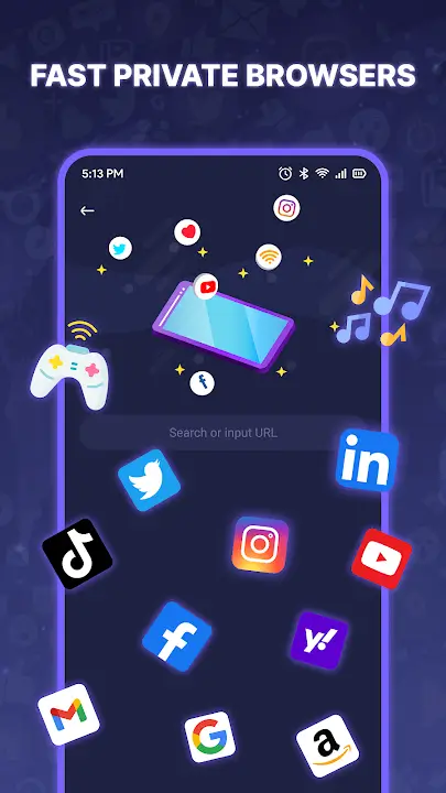 VPN Fast Secure MOD APK Best Secure VPN and Private Internet App for Android [Premium Unlocked] Screenshot