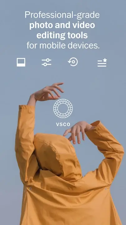 VSCO MOD APK Best Photo and Video Editor for Android Screenshot