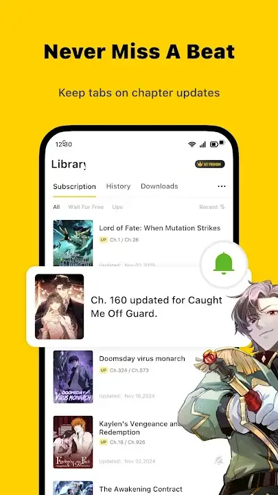 WebComics  MOD APK [Premium Unlocked] for Android Screenshot