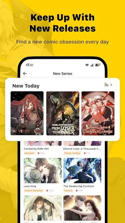WebComics  MOD APK [Premium Unlocked] for Android Screenshot