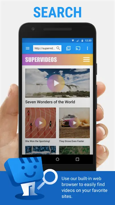 Web Video Caster MOD APK Best Video Casting and Streaming App for Android [Premium Unlocked] Screenshot