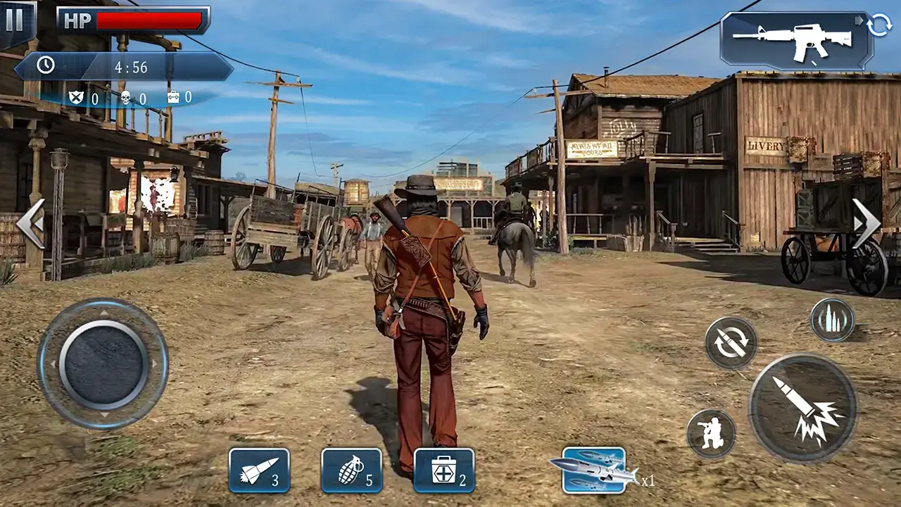 West Gunfighter APK Open World Cowboy Shooting Game For Android Latest Version Screenshot