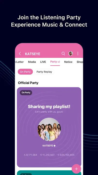 Weverse MOD APK Best Global Fan Community and Artist Communication App for Android [Premium Unlocked] Screenshot