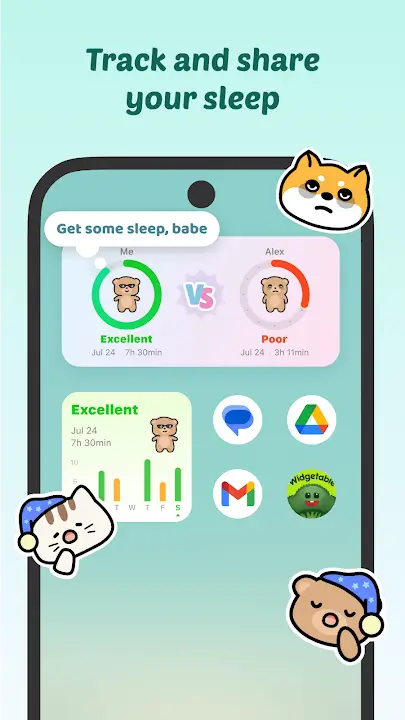 Widgetable MOD APK Best Interactive Widgets and Home Screen Customization App for Android [Premium Unlocked] Screenshot
