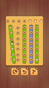 Wood Nuts &amp; Bolts Puzzle MOD APK Best Brain Puzzle Game for Android [Unlimited Hints] Screenshot