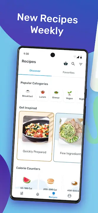 YAZIO MOD APK Best Calorie Counter and Weight Loss App for Android [Premium Unlocked] Screenshot