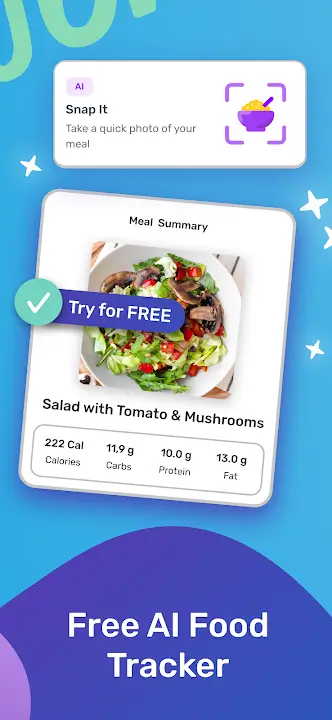 YAZIO MOD APK Best Calorie Counter and Weight Loss App for Android [Premium Unlocked] Screenshot