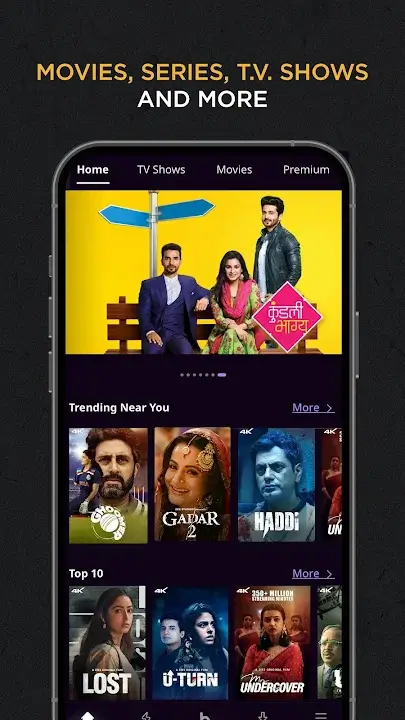 ZEE5 MOD APK Best Movies, TV Shows and Live TV Streaming App for Android [Premium Unlocked] Screenshot