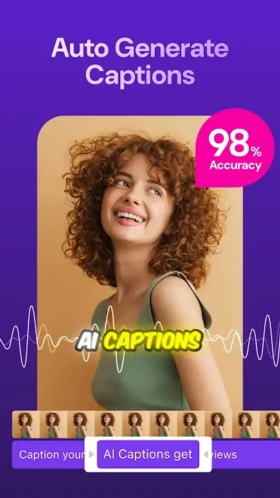 Zeemo MOD APK Best AI Subtitle Generator and Video Caption Editor App for Android [Premium Unlocked] Screenshot